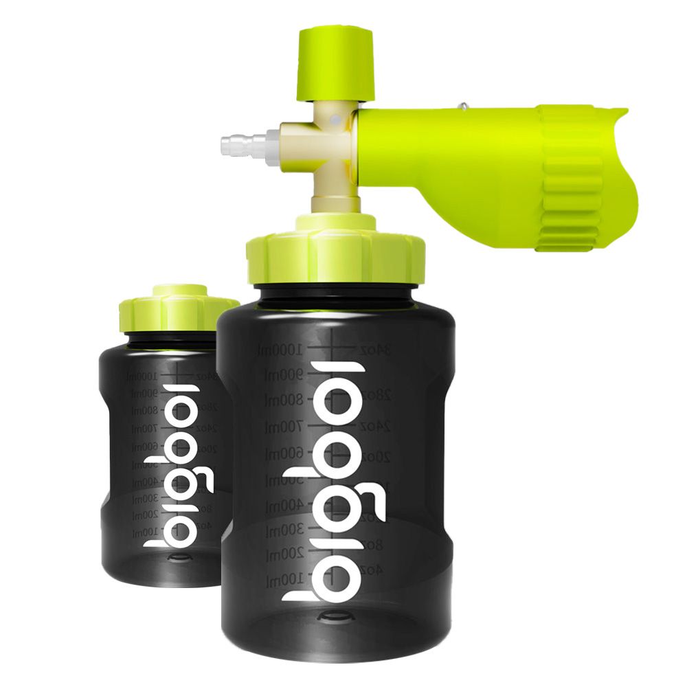BigBoi FoamR Pro + 3 Way Adjustable Foam Cannon with 2 x 1 litre Bottles