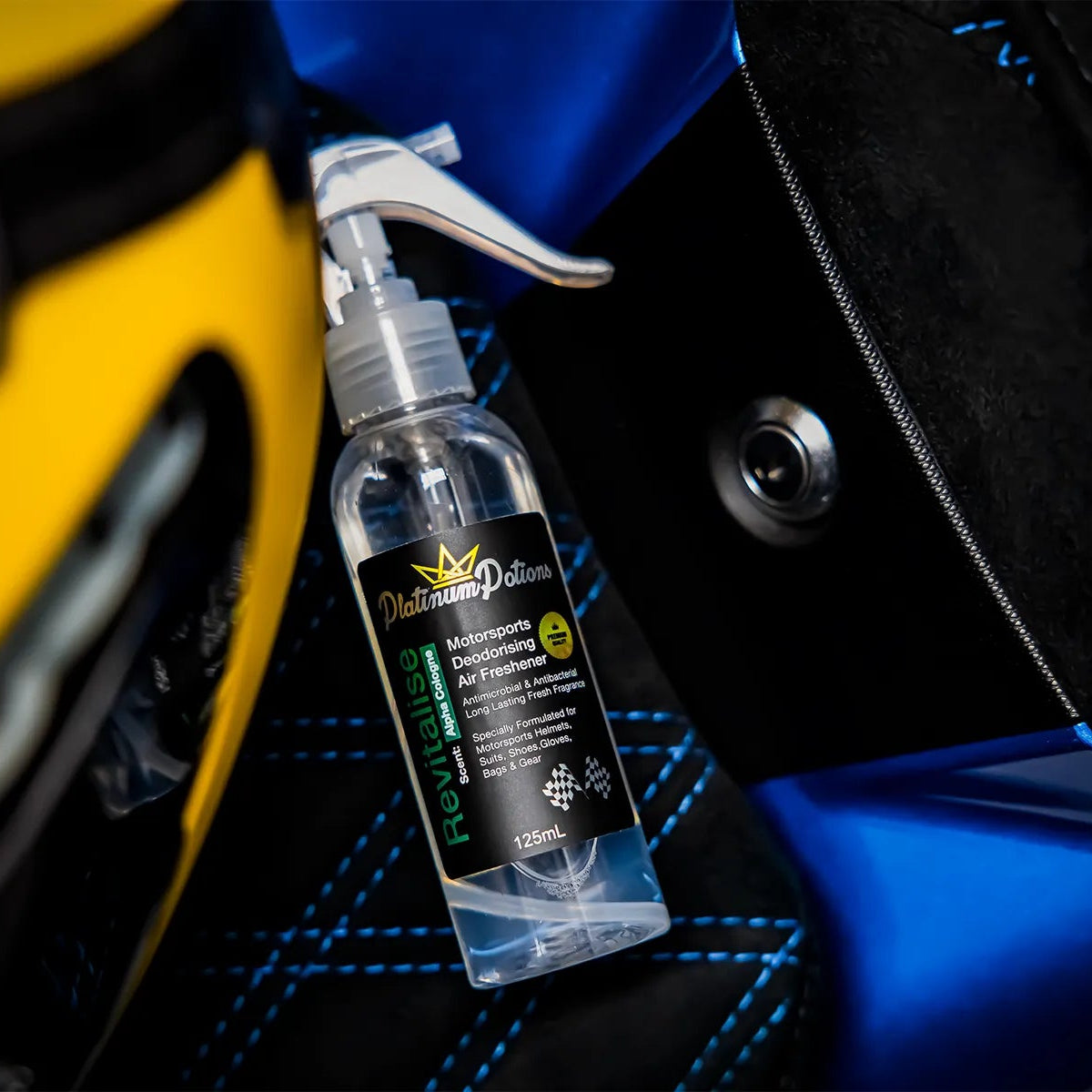 Platinum Potions "Revitalise" - Helmets & Riding Gear Deodoriser