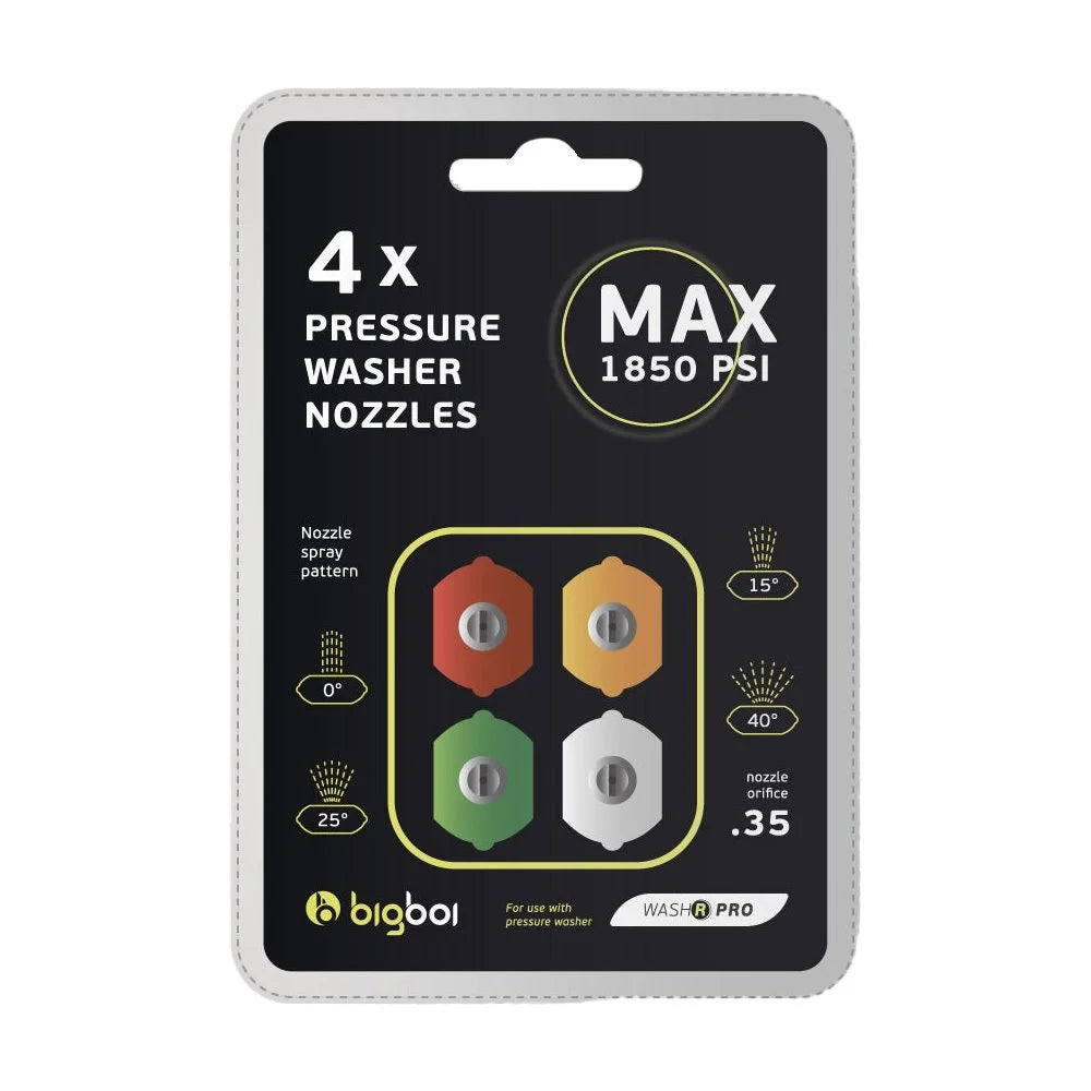 Bigboi Pressure Washer Nozzle upgrade set (Extra PSI)