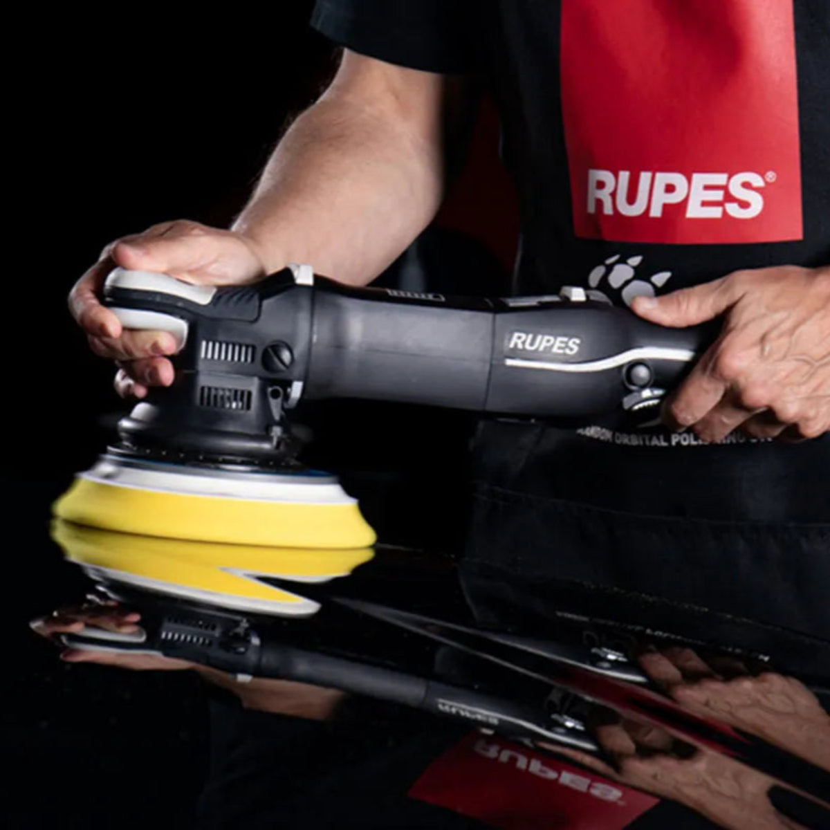 Rupes DA Foam Finishing Pads - Yellow (Fine)