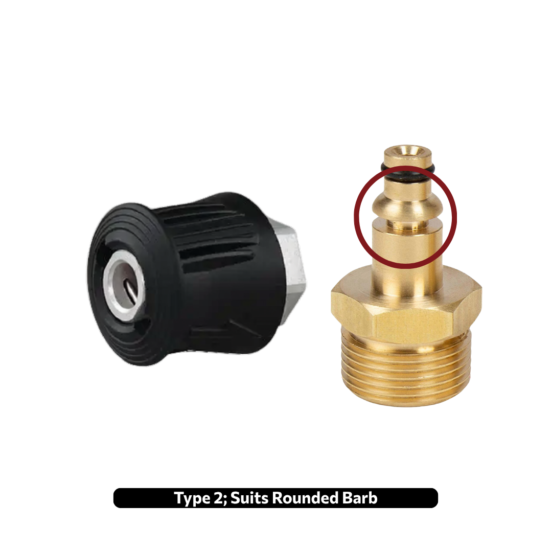 BigBoi Quick Release Hose Connector (Also fits Karcher and Nilfisk pressure washers)