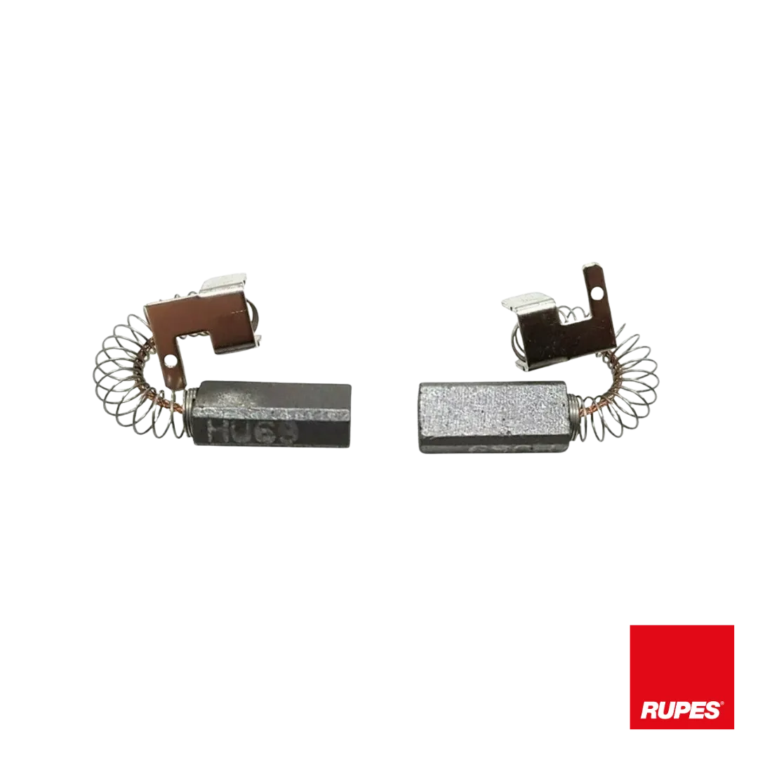 Rupes Carbon Brushes 47.70 to suit older ROTARY Polishers LH22 / LH232 etc (Pair)