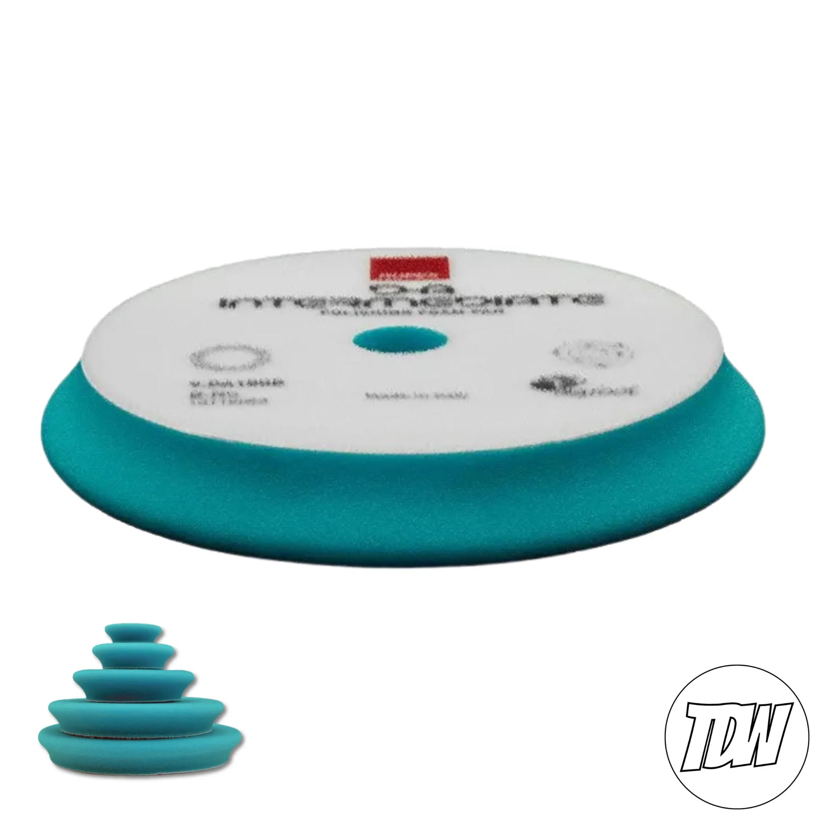 Rupes DA Foam Intermediate Pads - Azure (Medium)