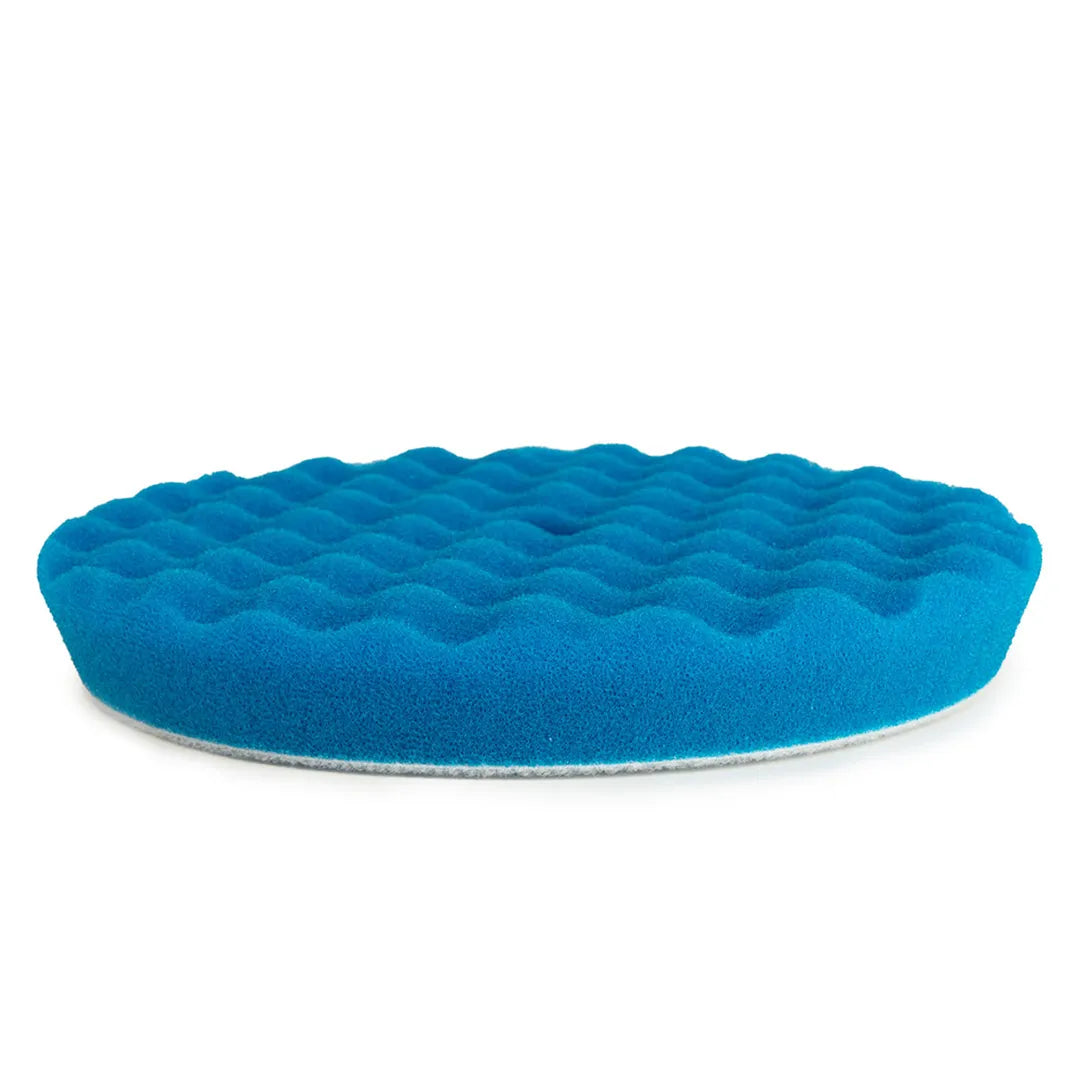 Rupes Rotary Waffle Foam Pads - Coarse Blue