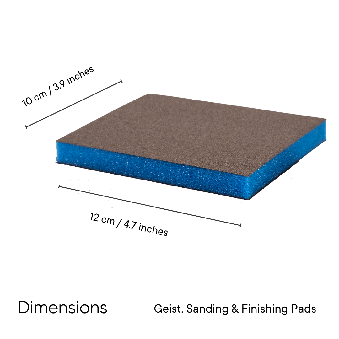 Geist Foam Sanding Pads - 2 Pack
