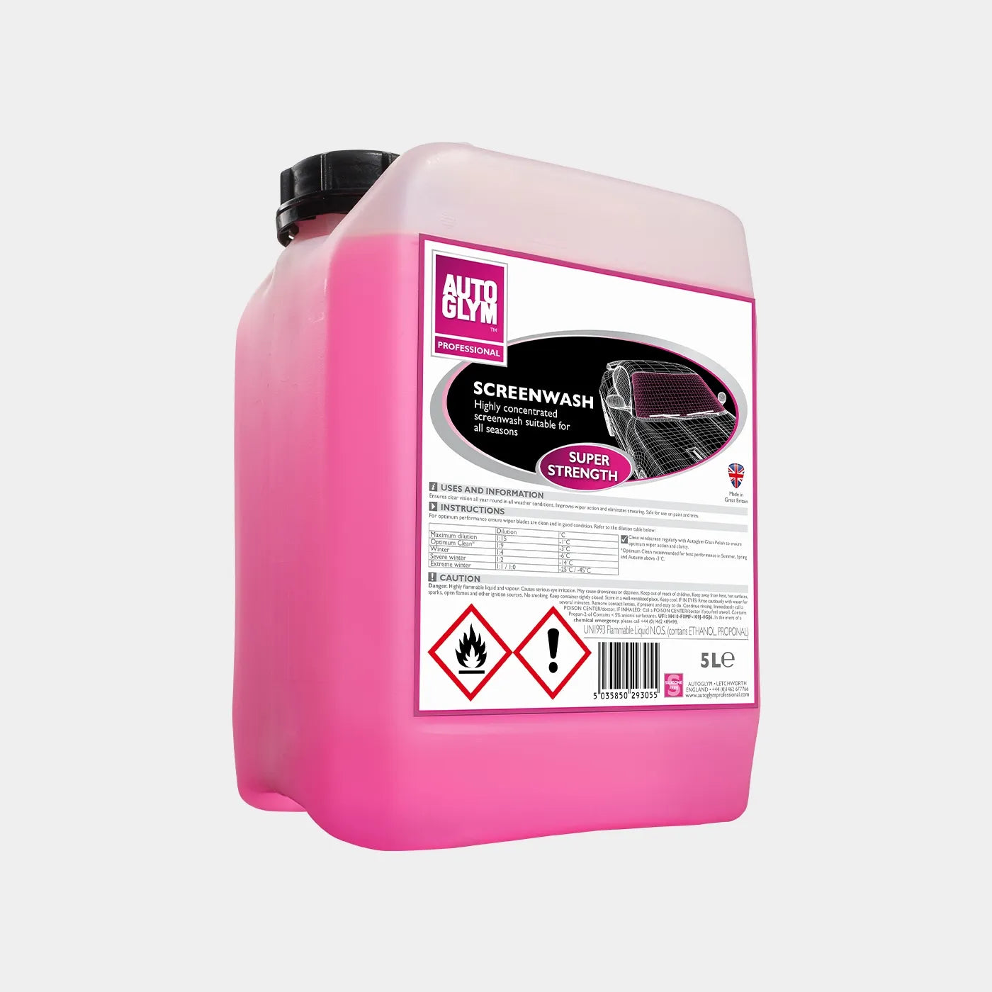 Autoglym Wind Screen Wash - Concentrate