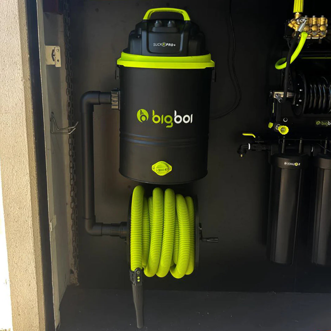 Bigboi SuckR PRO Plus - Wall Mount Vacuum Kit