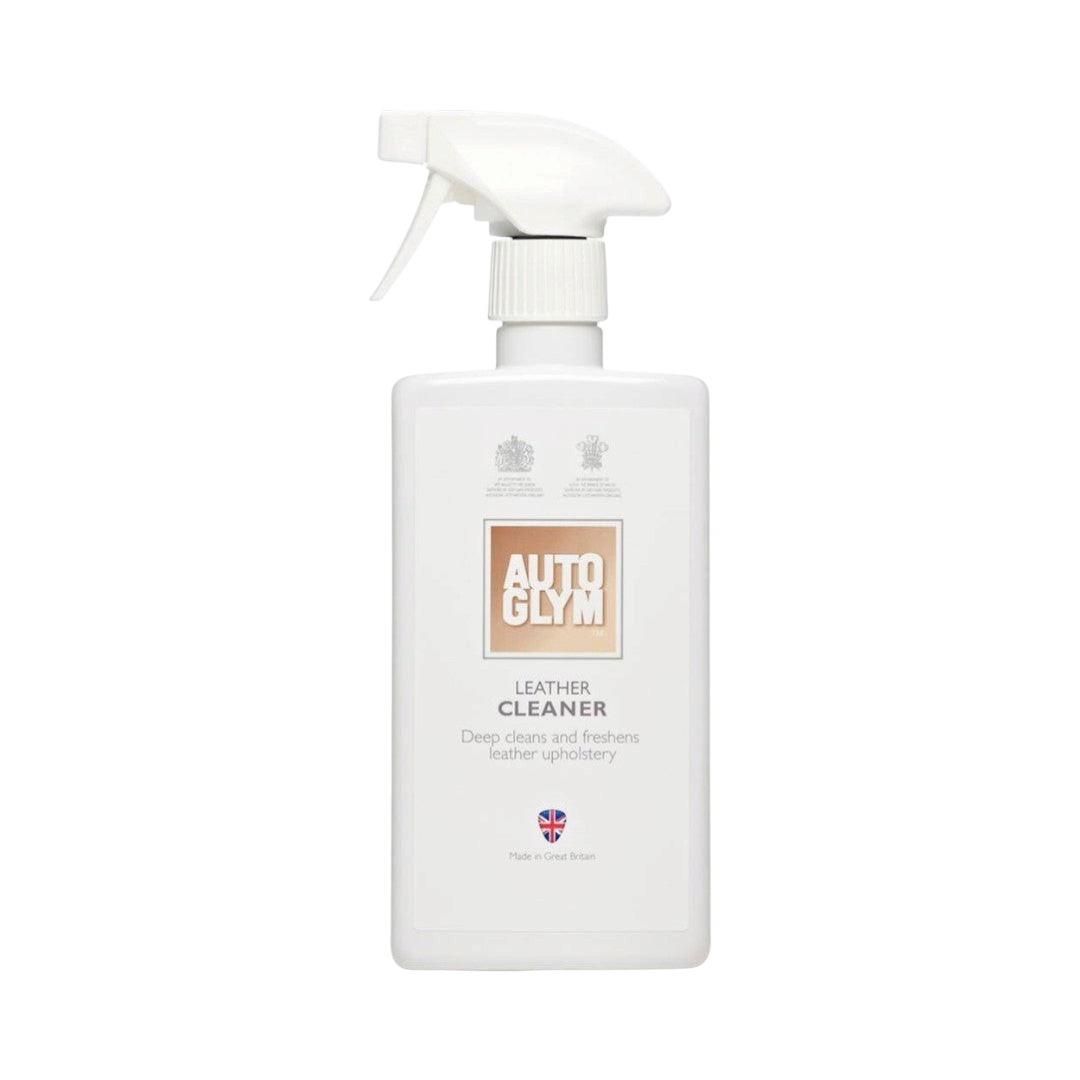 The Detail Warehouse Autoglym pH neutral leather cleaner spray bottle for automotive upholstery care.