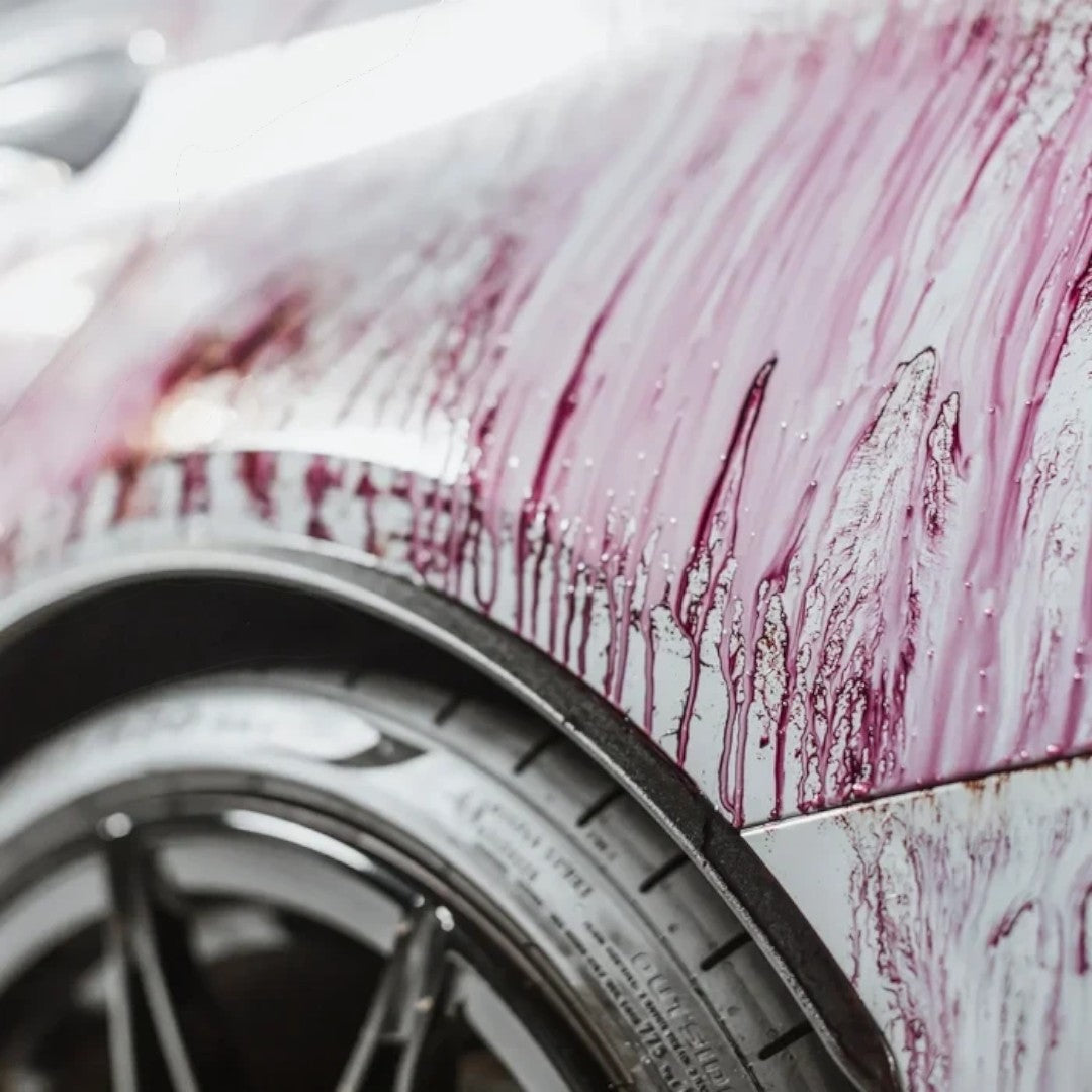 The Detail Warehouse Autoglym Magma active paint decontamination spray bottle for removing iron particles from cars.