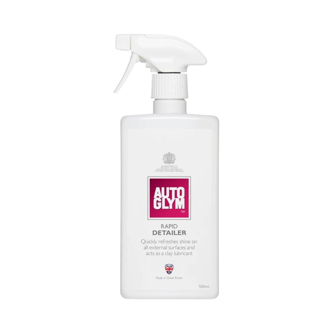 The Detail Warehouse Autoglym Rapid Detailer 500ml spray bottle for car paintwork maintenance and gloss enhancement