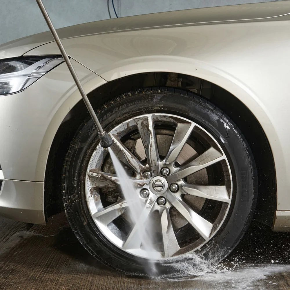 The Detail Warehouse Autoglym Heavy Duty Wheel Cleaner 5L blue liquid in a professional trade container