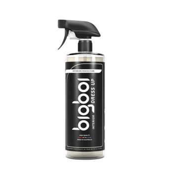 The Detail Warehouse BigBoi Ceramic Interior Dress Up 500mL spray bottle for car interior plastic protection.