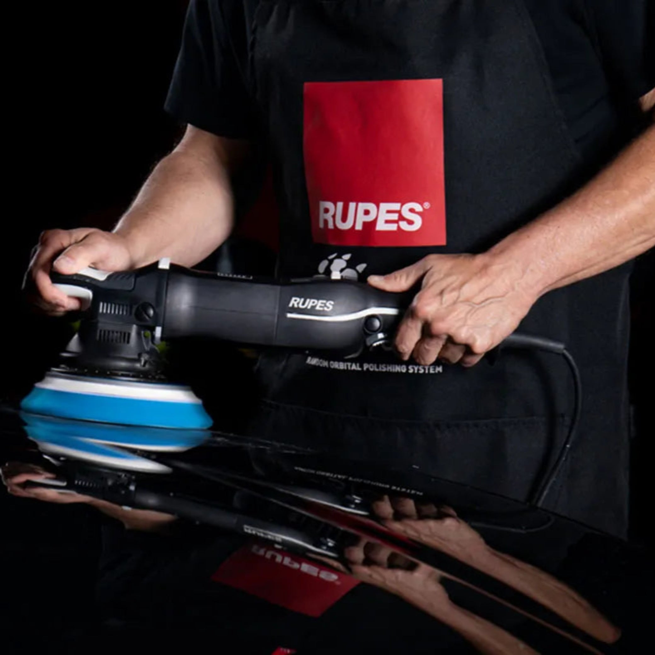 Rupes DA Foam Cutting Pads - Blue (Coarse)