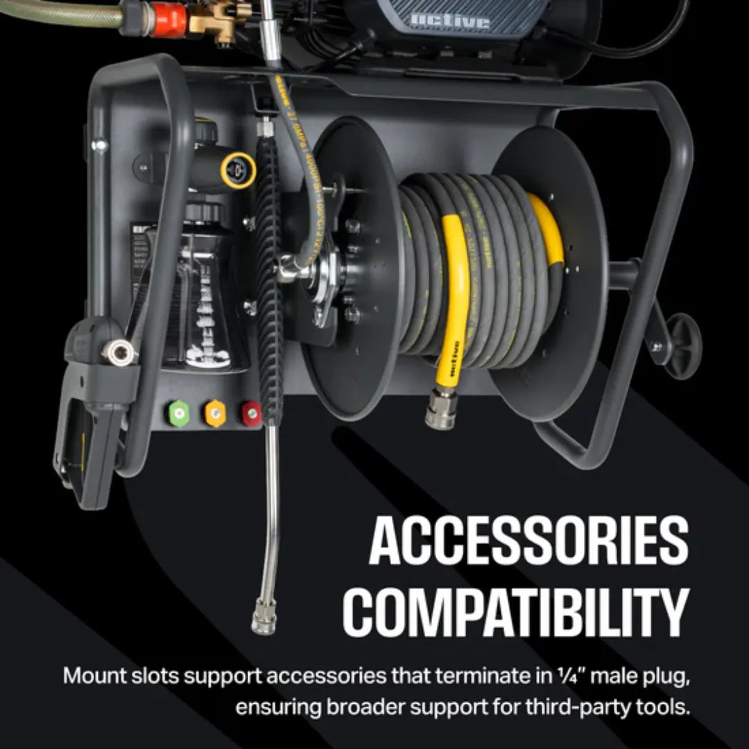 Active Pressure Washers Wall mount &amp; Hose reel
