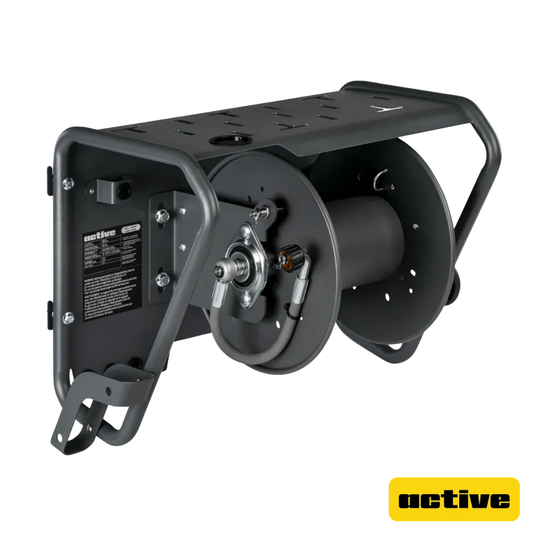 Active Pressure Washers Wall mount &amp; Hose reel