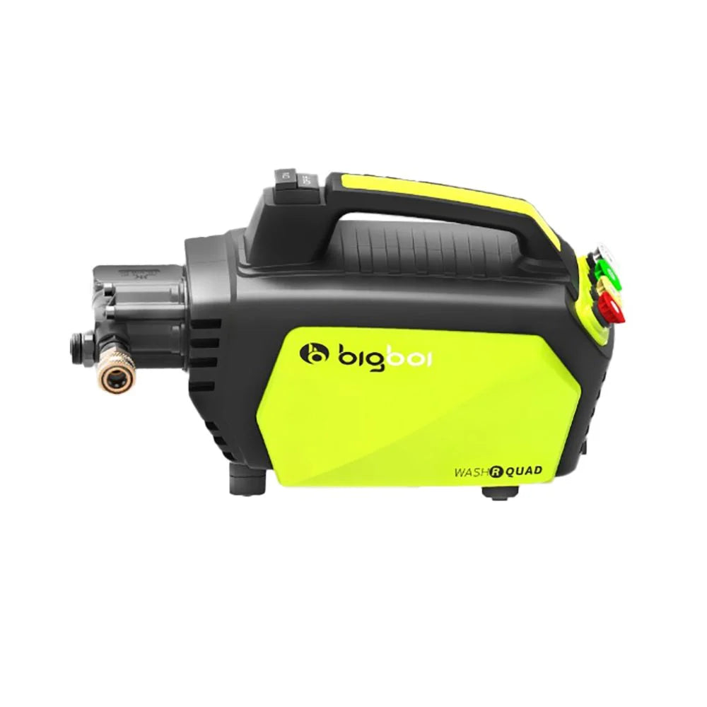 BigBoi WashR Quad High Performance Pressure Washer - Complete Kit with Free Snow Foam Cannon