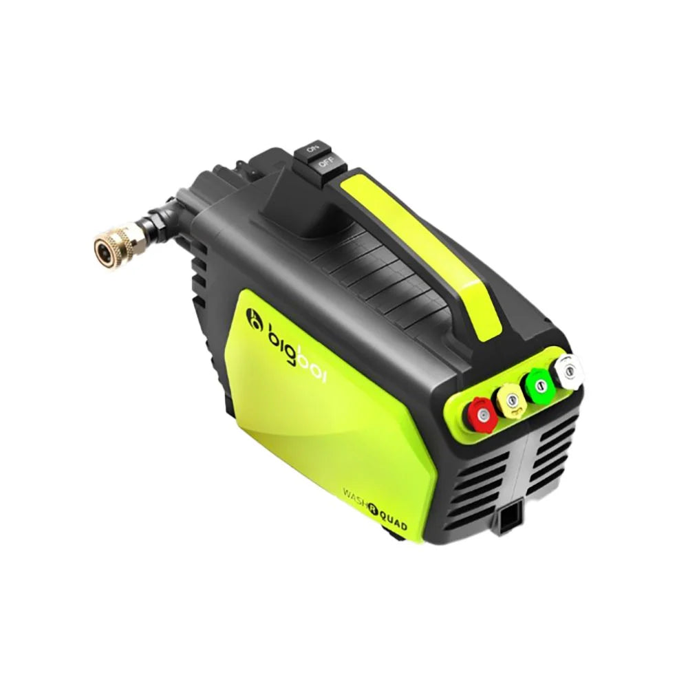 BigBoi WashR Quad High Performance Pressure Washer - Complete Kit with Free Snow Foam Cannon