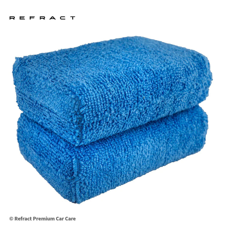 Refract Microfiber Applicator Pads - Twin Pack