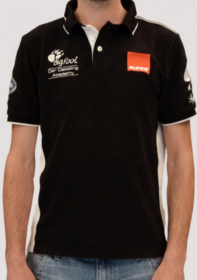 Rupes Bigfoot Academy Polo Shirt - Black Line Edition