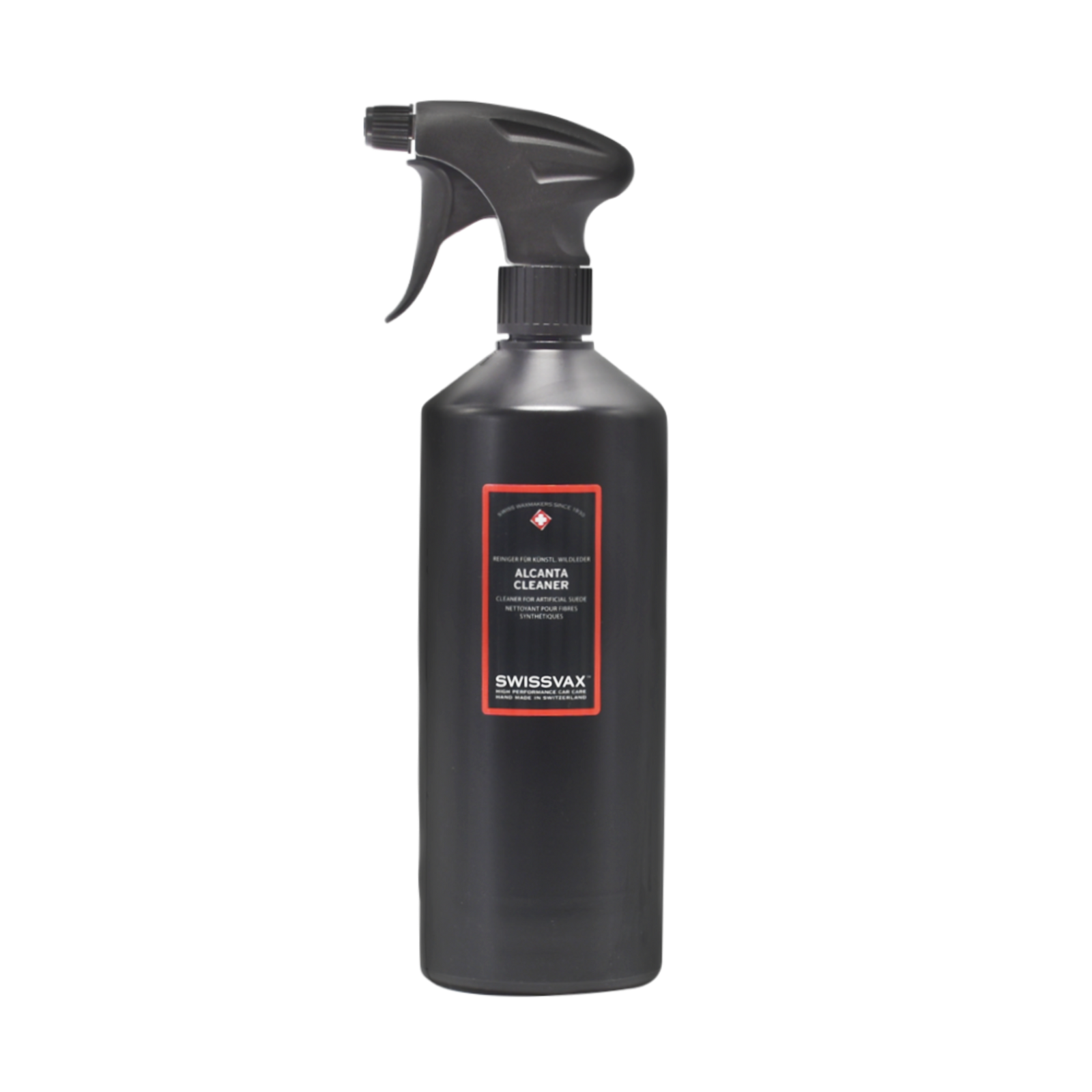 Swissvax ALCANTA CLEANER 1 Litre Textile cleaner for Alcantara (Artificial Suede)