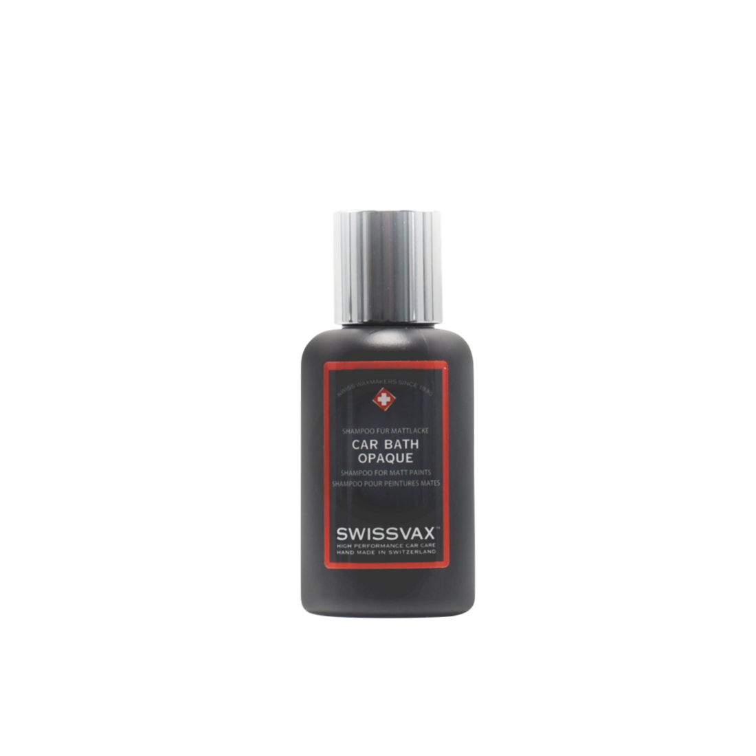 Swissvax CAR BATH OPAQUE Shampoo concentrate for your satin matt paint finish