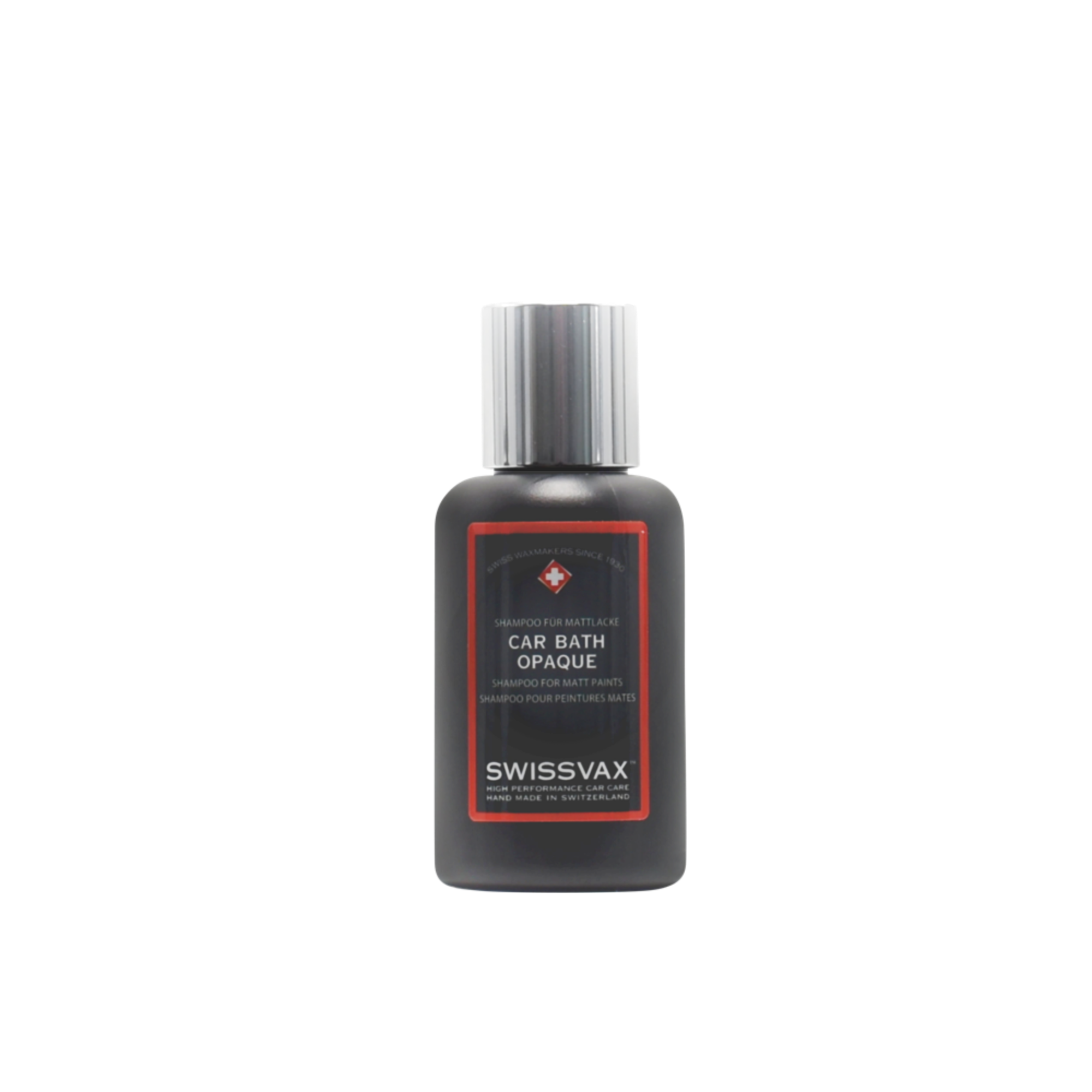 Swissvax CAR BATH OPAQUE Shampoo concentrate for your satin matt paint finish