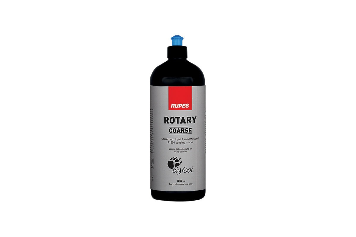 Rupes Rotary Compound Gel - Coarse (Blue Top) 1 Litre With Free Rupes Microfiber Cloth
