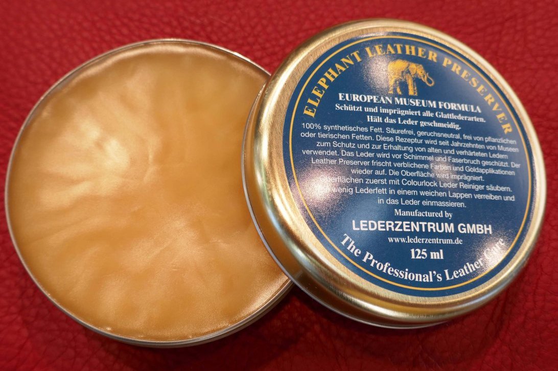 Swissvax Leather Preserver, Museum Formula