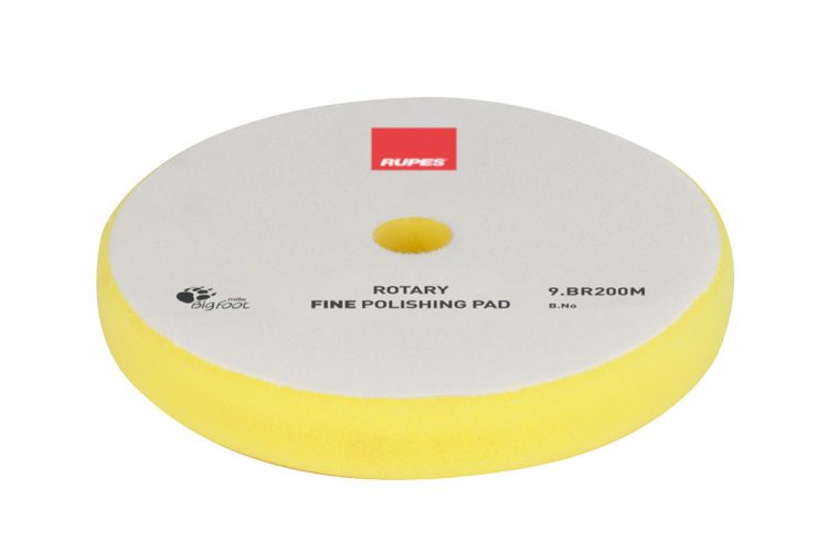 Rupes Rotary Foam Polishing Pad - Fine Yellow