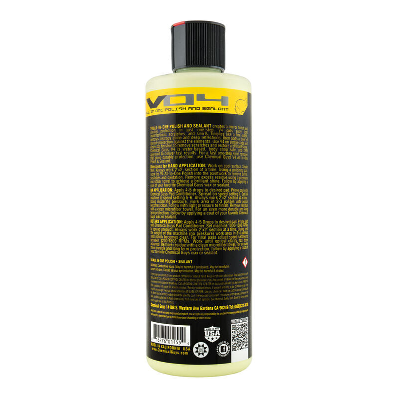 Chemical Guys V4 All-In-One Compound Polish & Sealant