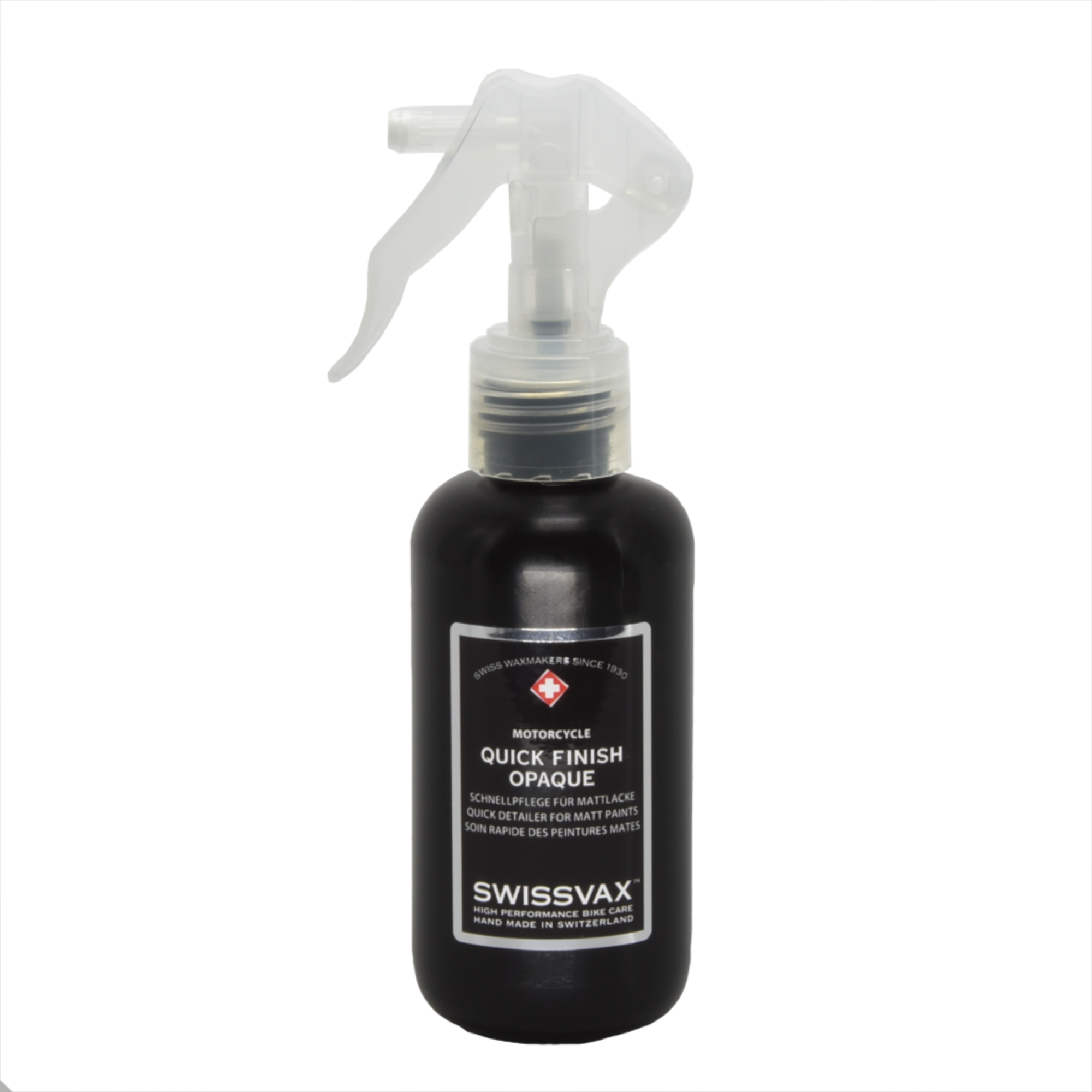 Swissvax Motorcycle QUICK FINISH OPAQUE Quick care for matt finished paintwork 