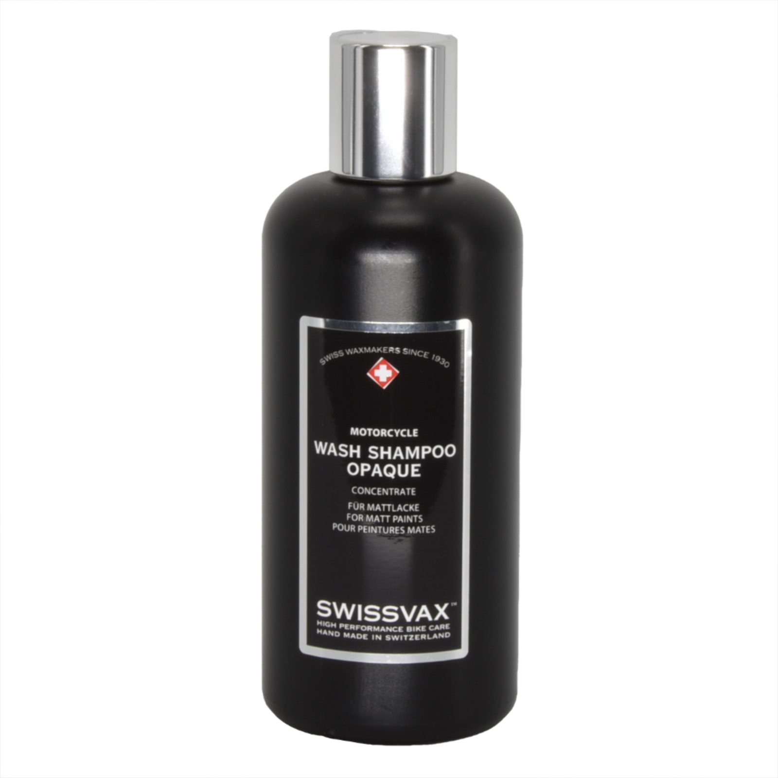 Swissvax Motorcycle WASH OPAQUE Shampoo concentrate for matt finished paintwork 