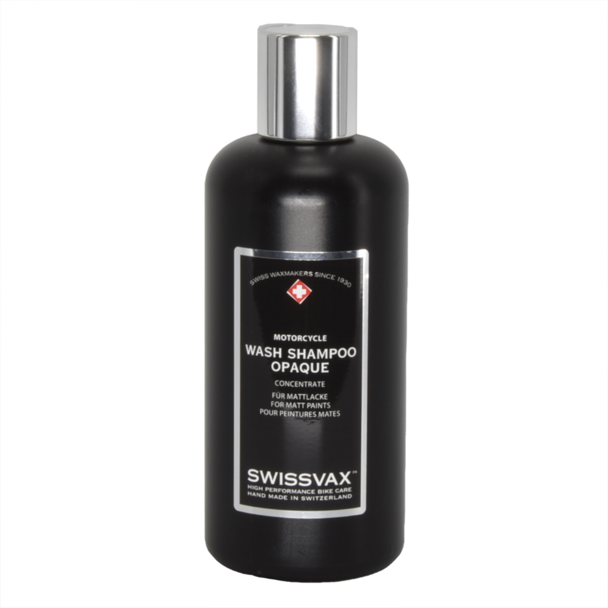 Swissvax Motorcycle WASH OPAQUE Shampoo concentrate for matt finished paintwork 