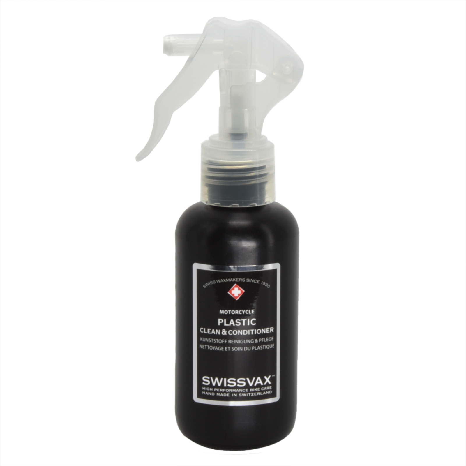 Swissvax Motorcycle PLASTIC CLEAN & CONDITIONER Deep care restorer for plastics