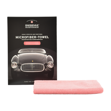 Swissvax MICRO-ABSORB pink microfiber cloth