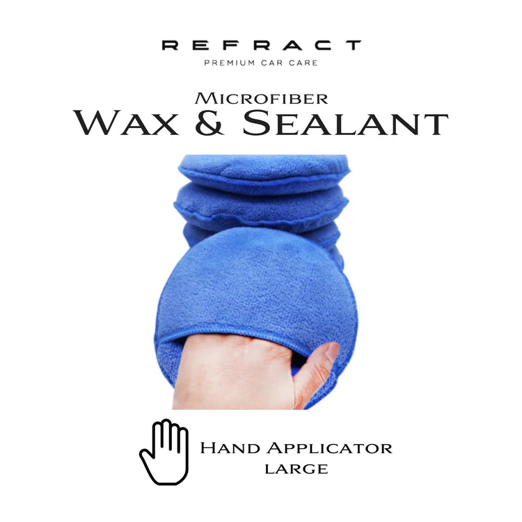 Refract Microfiber Applicator Pads - Round (Twin Pack)