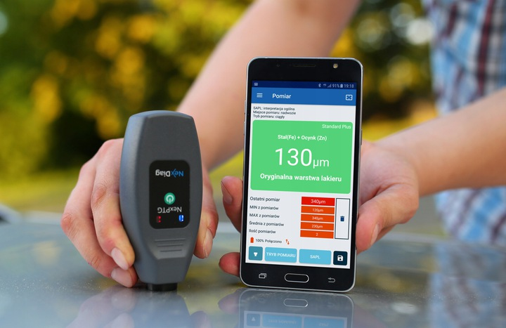 NexDiag Digital Paint Measuring Gauge - STANDARD PLUS for enthusiasts