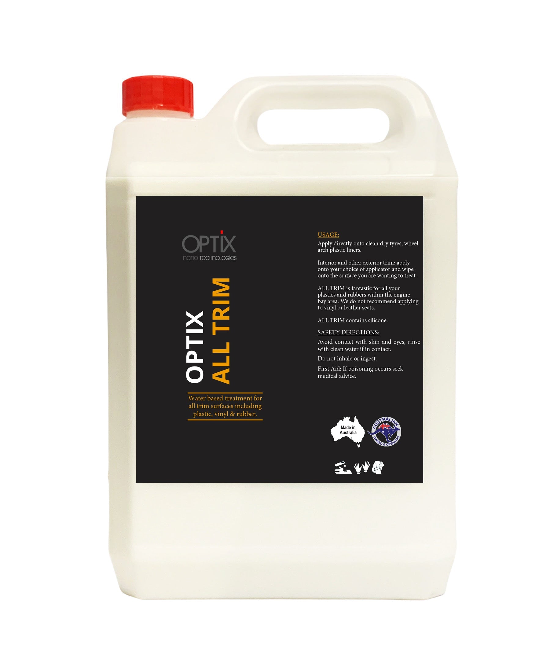 OPTiX All Trim - Vinyl, Rubber, & Plastics Restorer/Conditioner