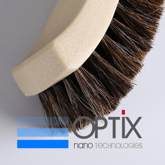OPTiX Leather Cleaning Brush, Soft Horse Hair Detailing Warehouse