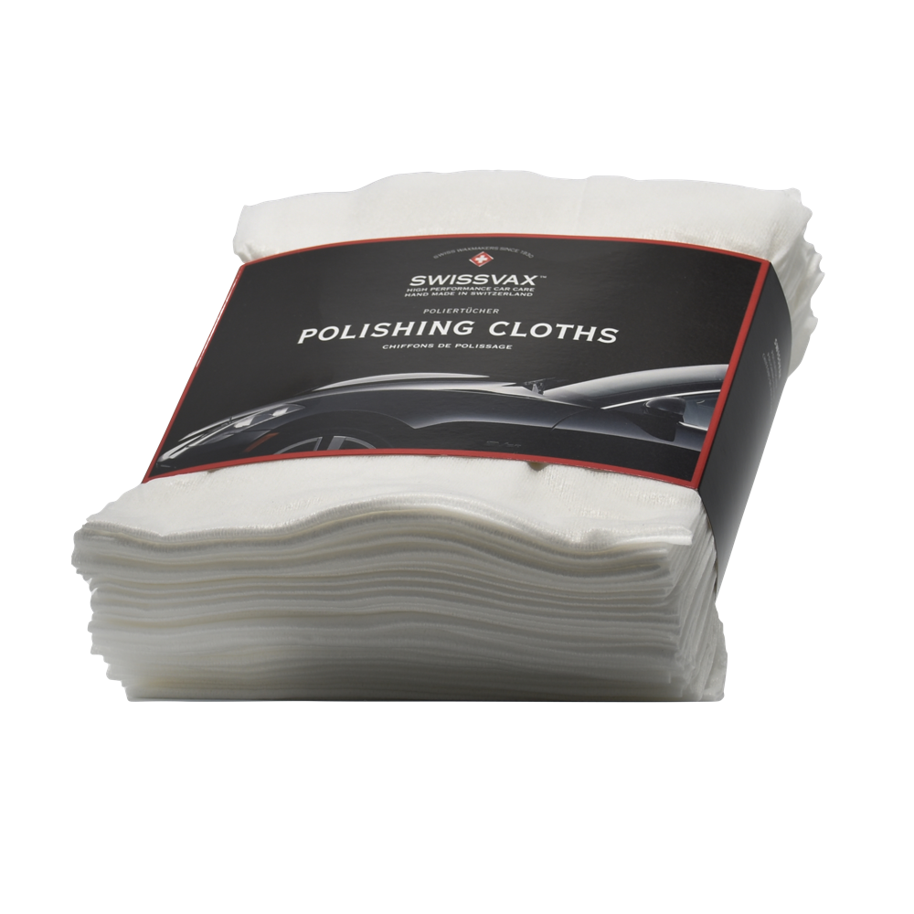 Swissvax POLISHING CLOTHS for metal, chrome and paintwork (30 pcs)