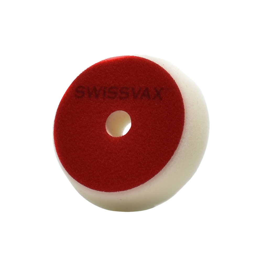 Swissvax POLISHING PAD SOFT white for fine polishing or finishing