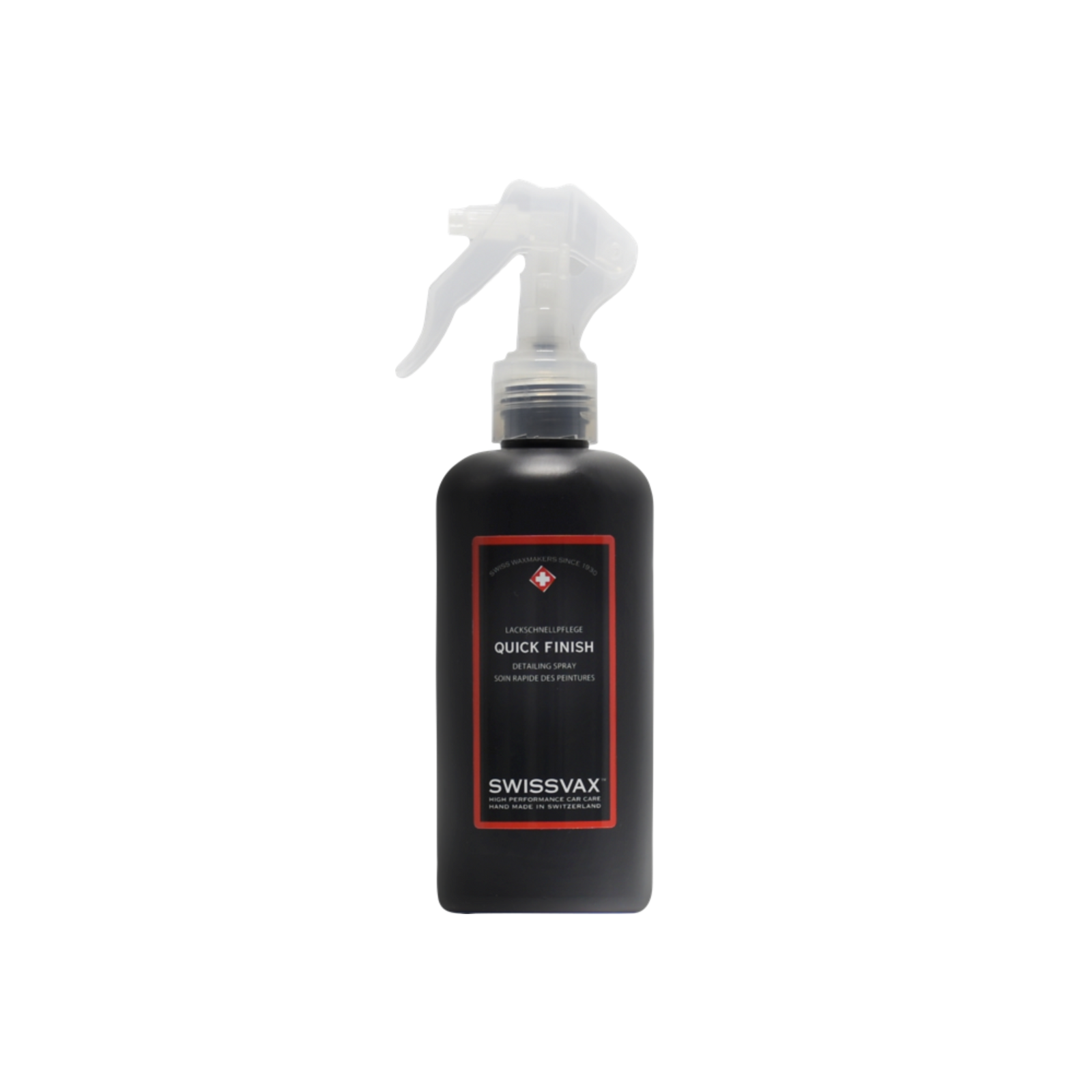 Swissvax QUICK FINISH, Quick Detailer and Cleaning Spray For All Surfaces