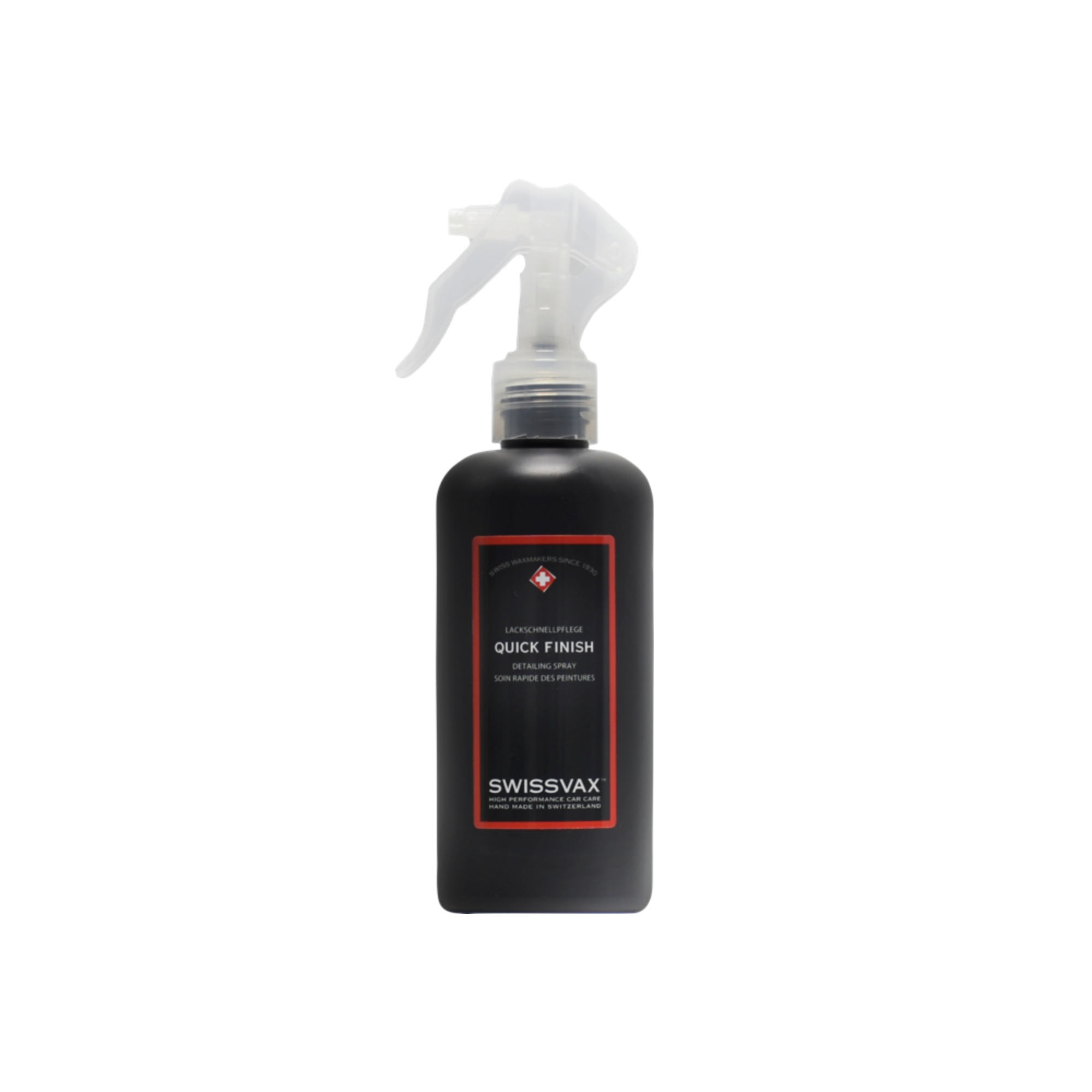Swissvax QUICK FINISH, Quick Detailer and Cleaning Spray For All Surfaces