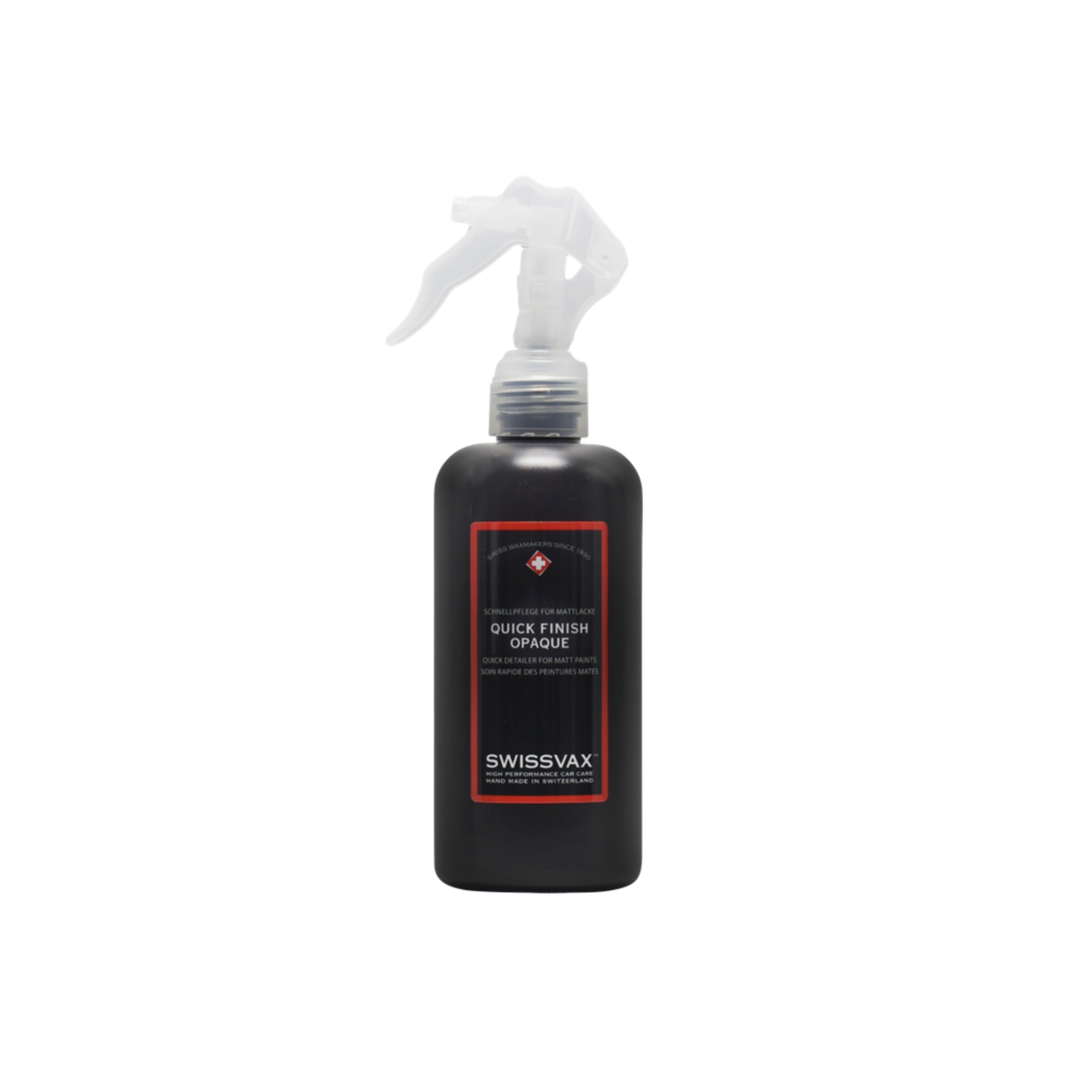 Swissvax QUICK FINISH OPAQUE, Spot Cleaner For Satin/Matte Paint Finishes and wraps