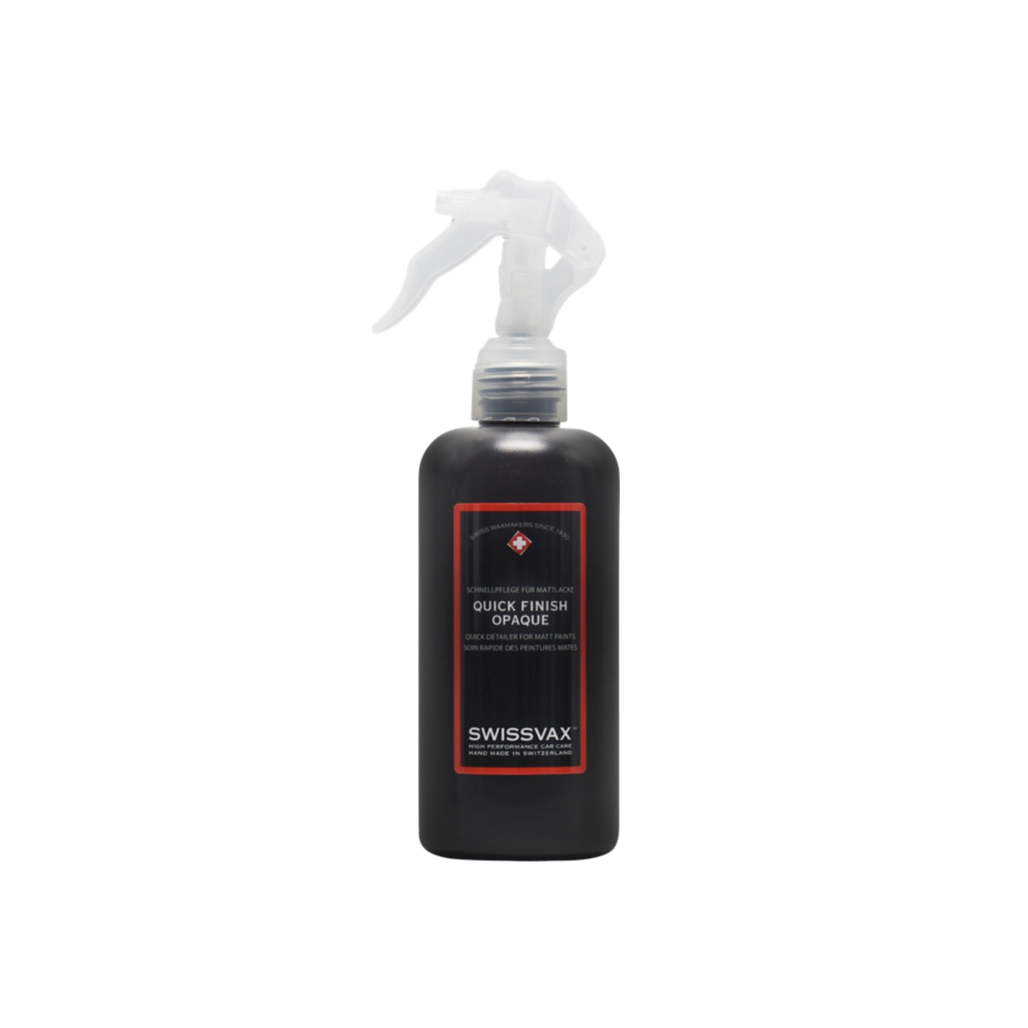 Swissvax QUICK FINISH OPAQUE, Spot Cleaner For Satin/Matte Paint Finishes and wraps