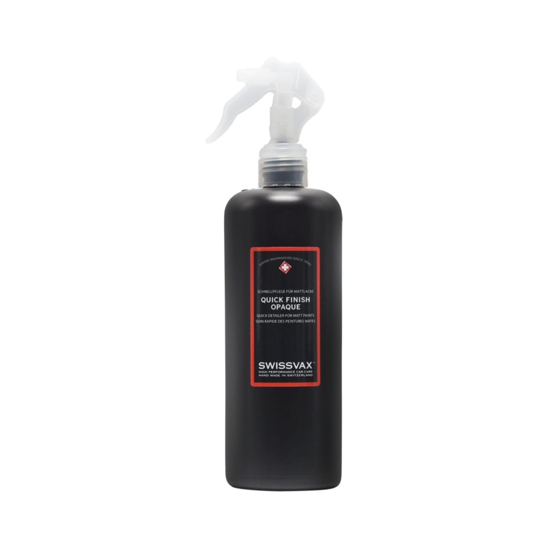 Swissvax QUICK FINISH OPAQUE, Spot Cleaner For Satin/Matte Paint Finishes and wraps
