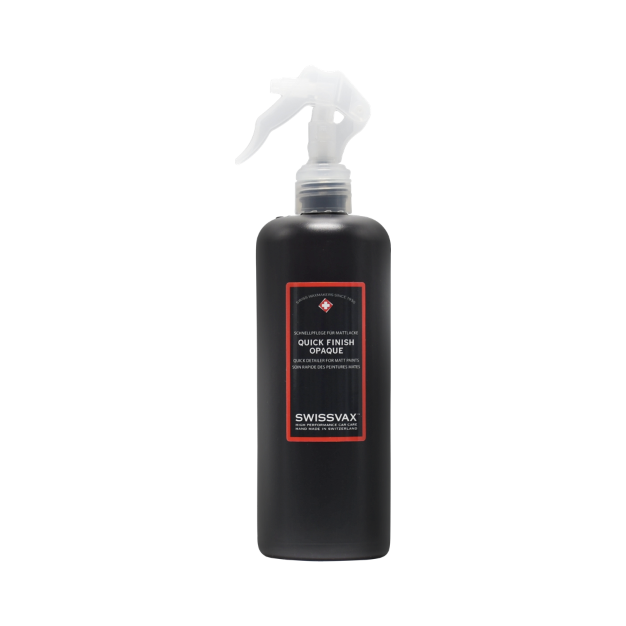 Swissvax QUICK FINISH OPAQUE, Spot Cleaner For Satin/Matte Paint Finishes and wraps