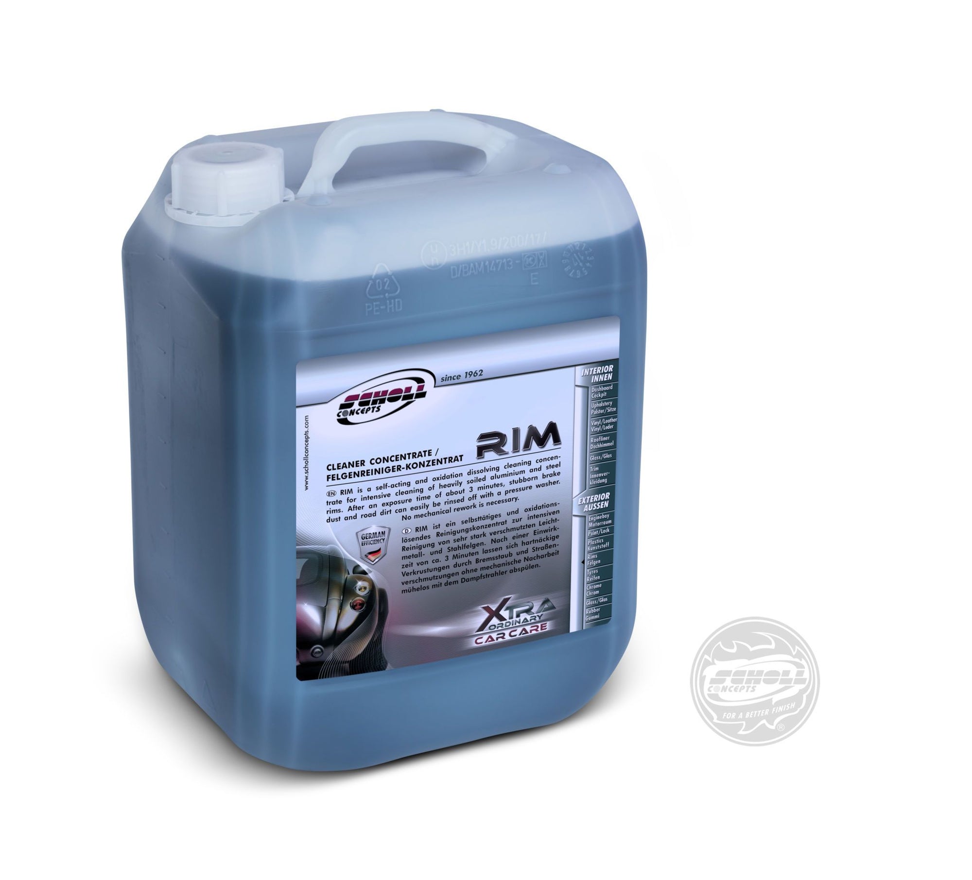 CLEARANCE - RIM wheel & tyre cleaning concentrate 10 Litres - Heavy Duty