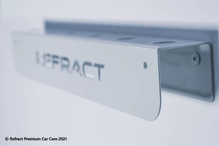 Refract Wall Mount Detailing Brush Rack Storage Holder - 6 Hole