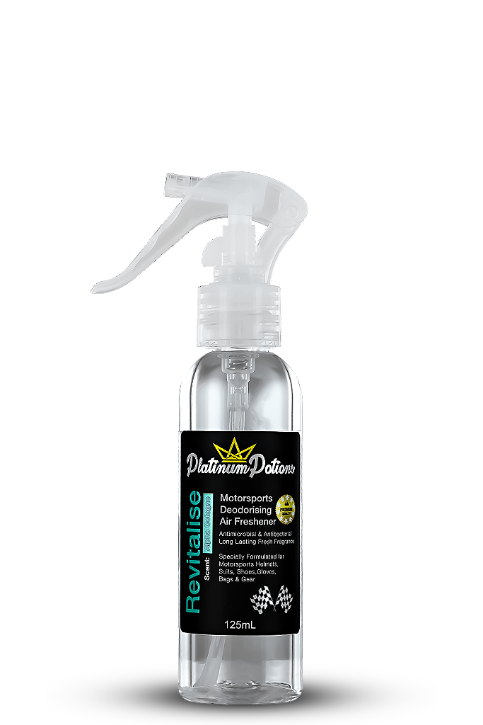 Platinum Potions "Revitalise" - Helmets & Riding Gear Deodoriser